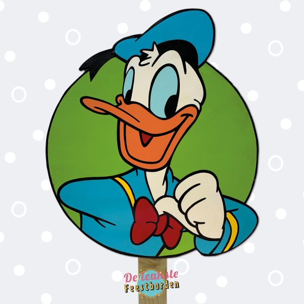 Geboortebord Donald Duck