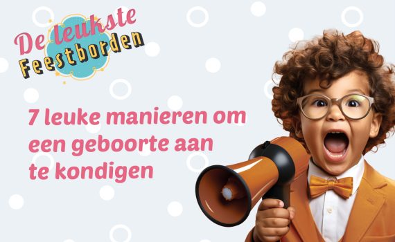 Ideeën geboorte aankondigen met geboortebord