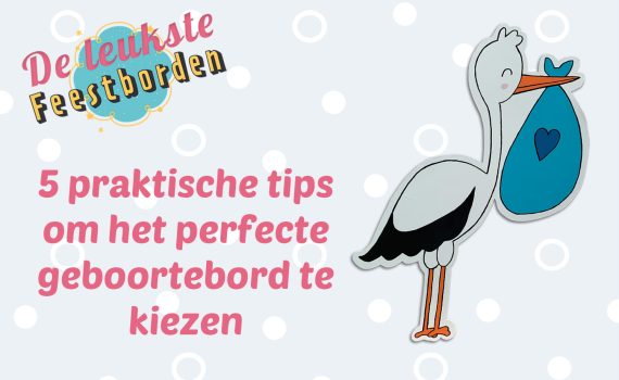 Tips voor het kiezen van het perfecte geboortebord – jongens en meisjes